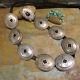 #1 Early Navajo Silver Whirling Log Concho Belt Native Old Pawn Fred Harvey Era