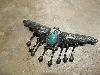2 5/8 Very Old Navajo Indian Made Coin Silver Turquoise Thunderbird Pin