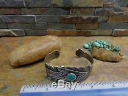 Amazing Navajo Whirling Log Arrow Concho Silver Cuff Native Old Pawn Fred Harvey