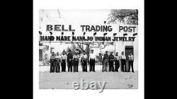 Bell Trading Post Fred Harvey Era Turquoise Sterling Silver Thunderbird Bracelet