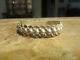 Extra Old Fred Harvey Era Bell Navajo Sterling Silver Dome Row Bracelet