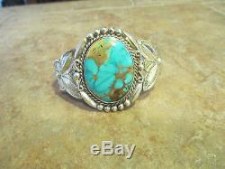 Extra Fine OLD Fred Harvey Era Navajo Sterling Silver ROYSTON Turquoise Bracelet