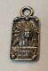 Fred Harvey Silver Fob Charm Sequoia Nat'l Park Indian Head Collectible Navajo