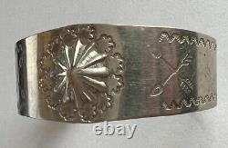 Fred Harvey Thunderbird Jewelry Makers Sterling Silver Bracelet from the1900's