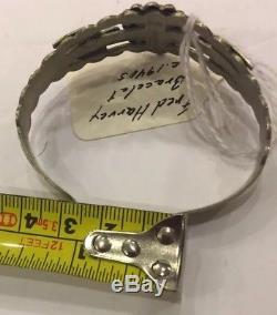 Great Fred Harvey Sterling Silver Bracelet