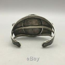 Hefty, Petrified Wood and Silver Bracelet Older Collectible Fred Harvey Era