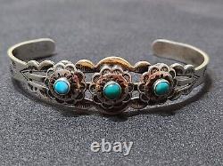 Maisels Trading Post Fred Harvey Era Sterling Cuff Bracelet