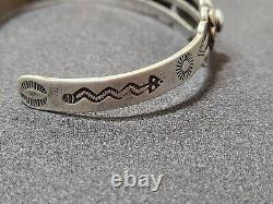 Maisels Trading Post Fred Harvey Era Sterling Cuff Bracelet