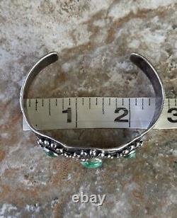 Native American FRED HARVEY Turquoise Sterling Silver bracelet