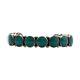 Native Fred Harvey Era Sterling Synthetic Turquoise Rain Drops Cuff Bracelet 7