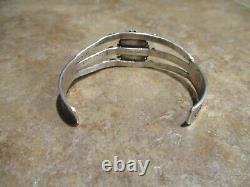 REAL OLD Fred Harvey Era Navajo Sterling Silver ROYSTON Turquoise Bracelet