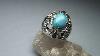 Turquoise Silver Ring With Jewelry Report Code 3001