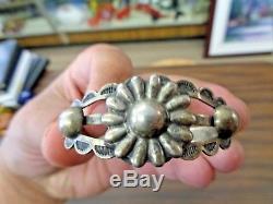 Vintage 1930s fred harvey era IH coin silver bracelet 15 grams