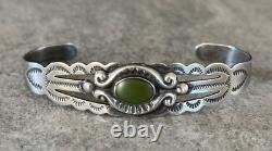 Vintage FRED HARVEY ERA SILVER ARROW Co Turquoise Sterling silver Bracelet