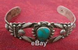 Bell Indian Trading Trading Post Turquoise Argent Fred Harvey Manchette