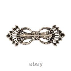 Épingle / broche en argent sterling Native American Fred Harvey Pretty Girl