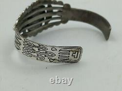 Fred Harvey Era Sterling Silver Bracelet And Navajo Ring