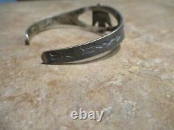 Premium Vieux Fred Harvey Era Navajo Sterling Turquoise Thunderbird Bracelet