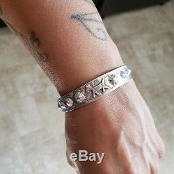 Sterling Silver Fred Harvey Dainty Bracelet