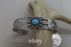 VTG SW N A FRED HARVEY BAND Avec TURQUOISE, FLÈCHES, & TBIRD STERLING