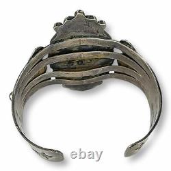 Vintage Fred Harvey Era Jaune Butterscotch Agate Bracelet Matching Ring Sz 6.5